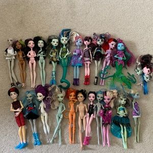Monster high lot- TLC required